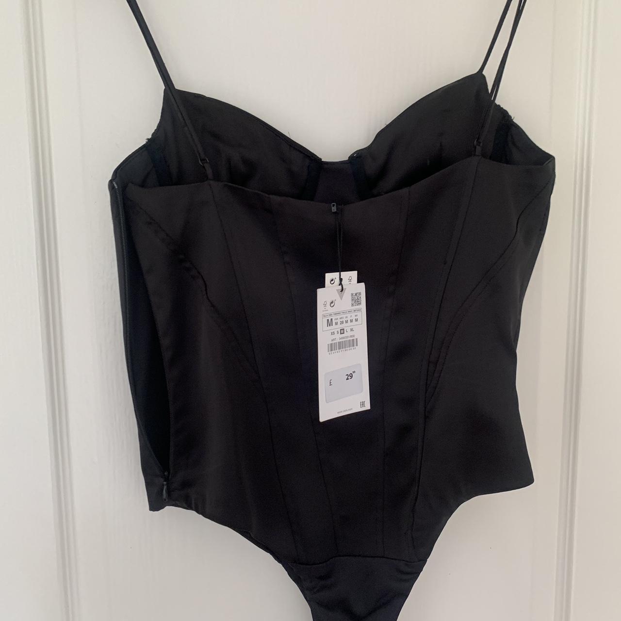 Zara body corset, brand new with tag zara corset... Depop