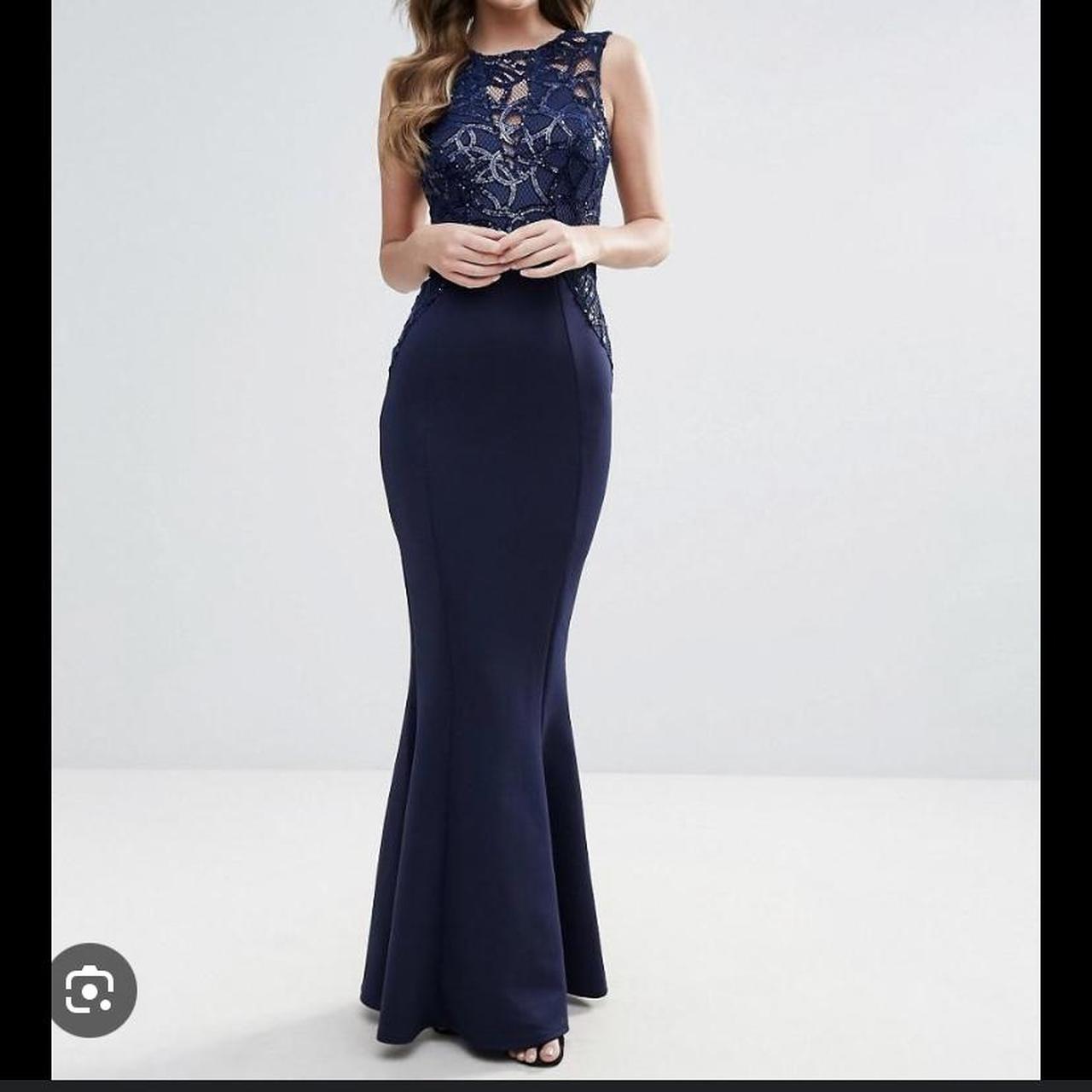 Lipsy michelle keegan navy dress hotsell