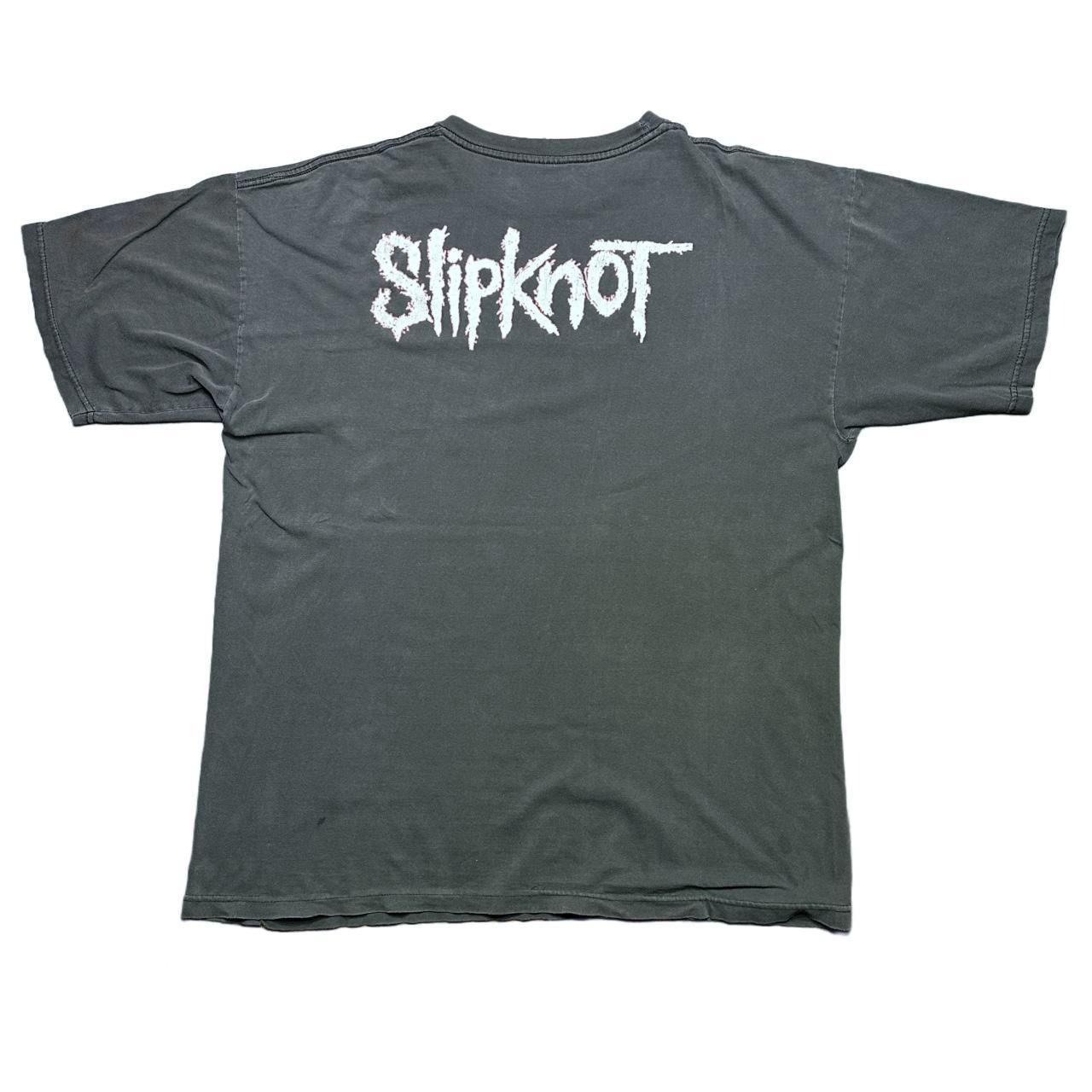 Vintage 1999 Slipknot Self Titled Shirt Xl The Depop 1718