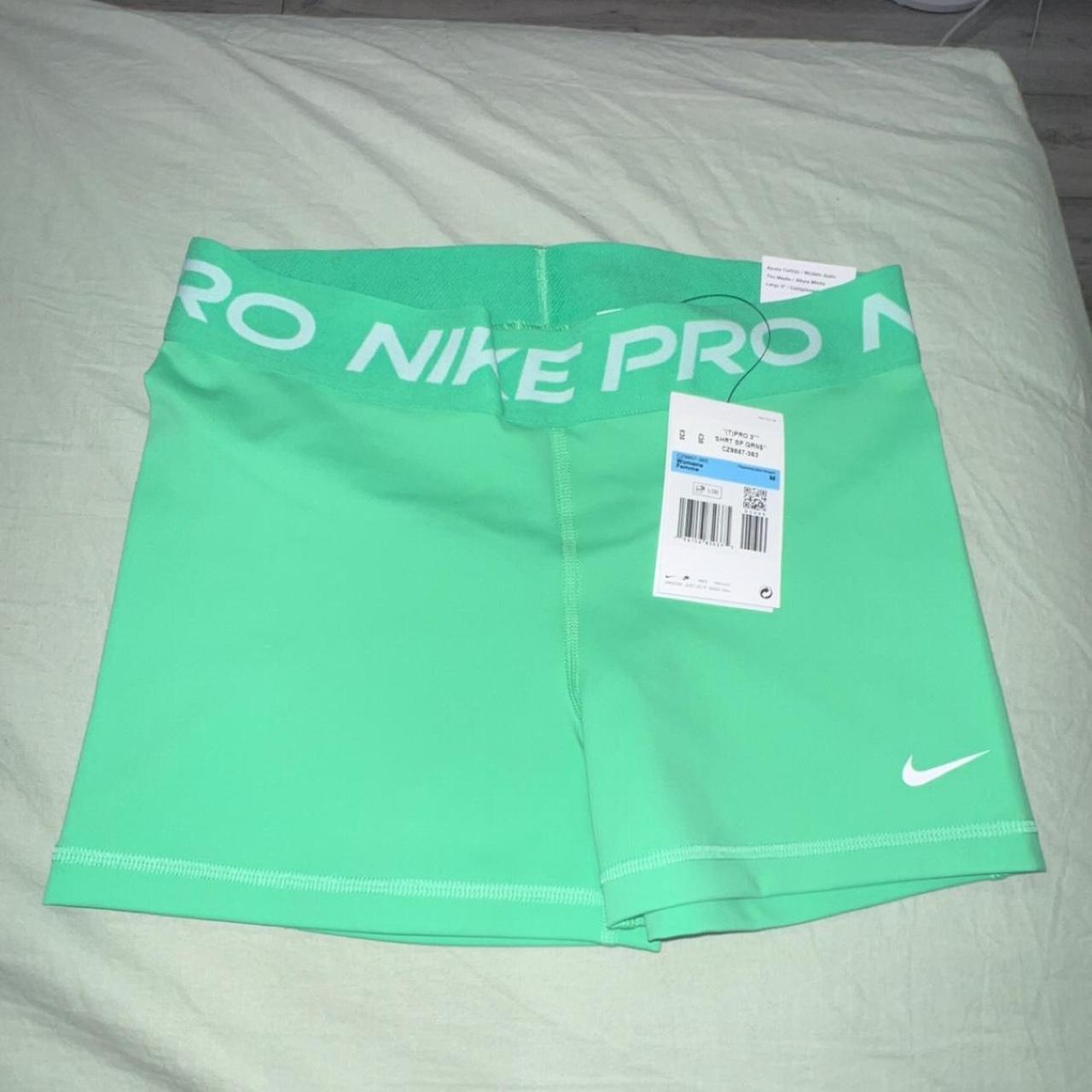 womens nike shorts green