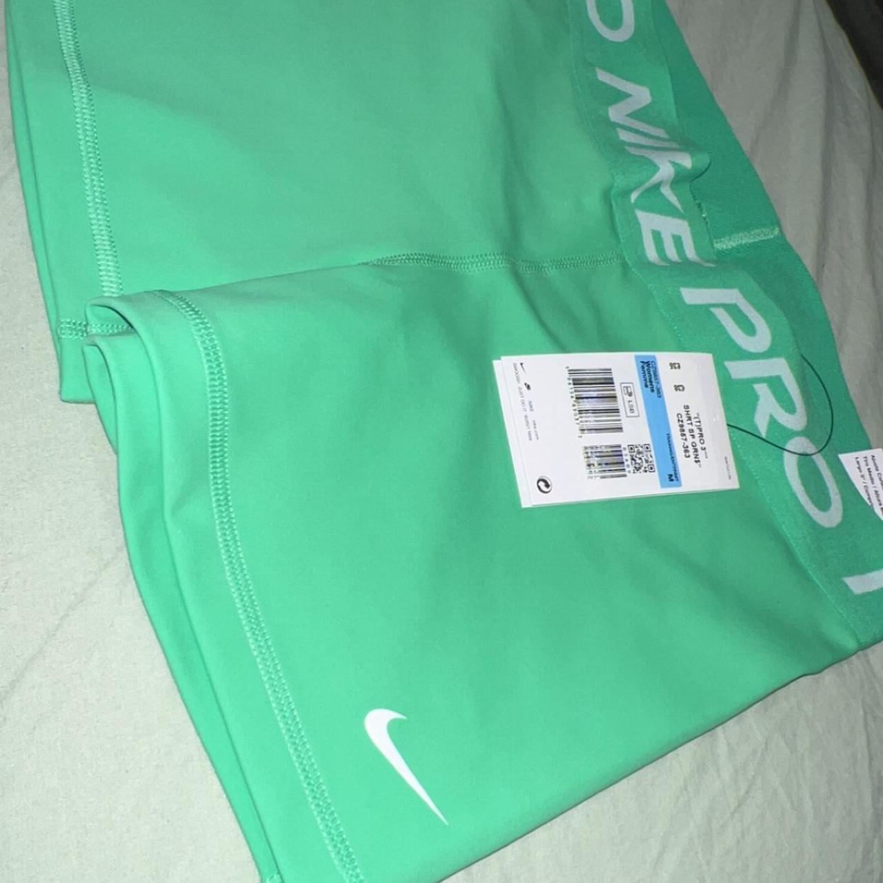 womens nike shorts green
