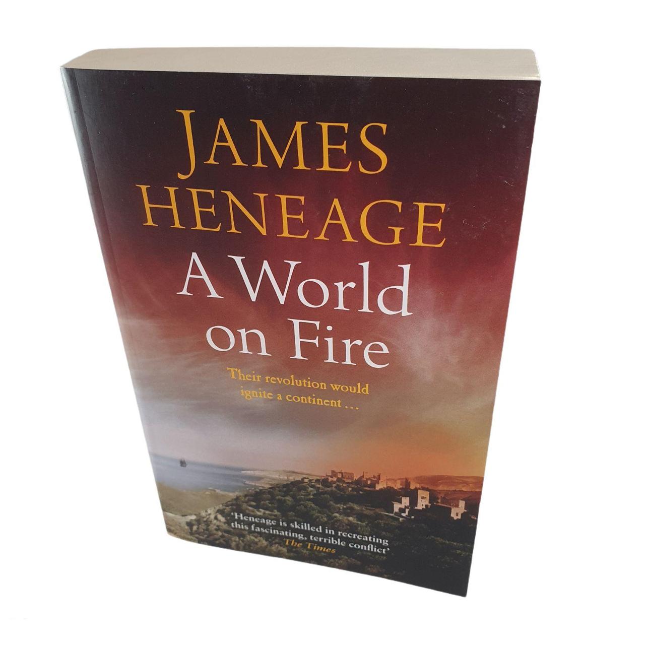 A World on Fire by James Heneage Paperback NEW Fast... Depop