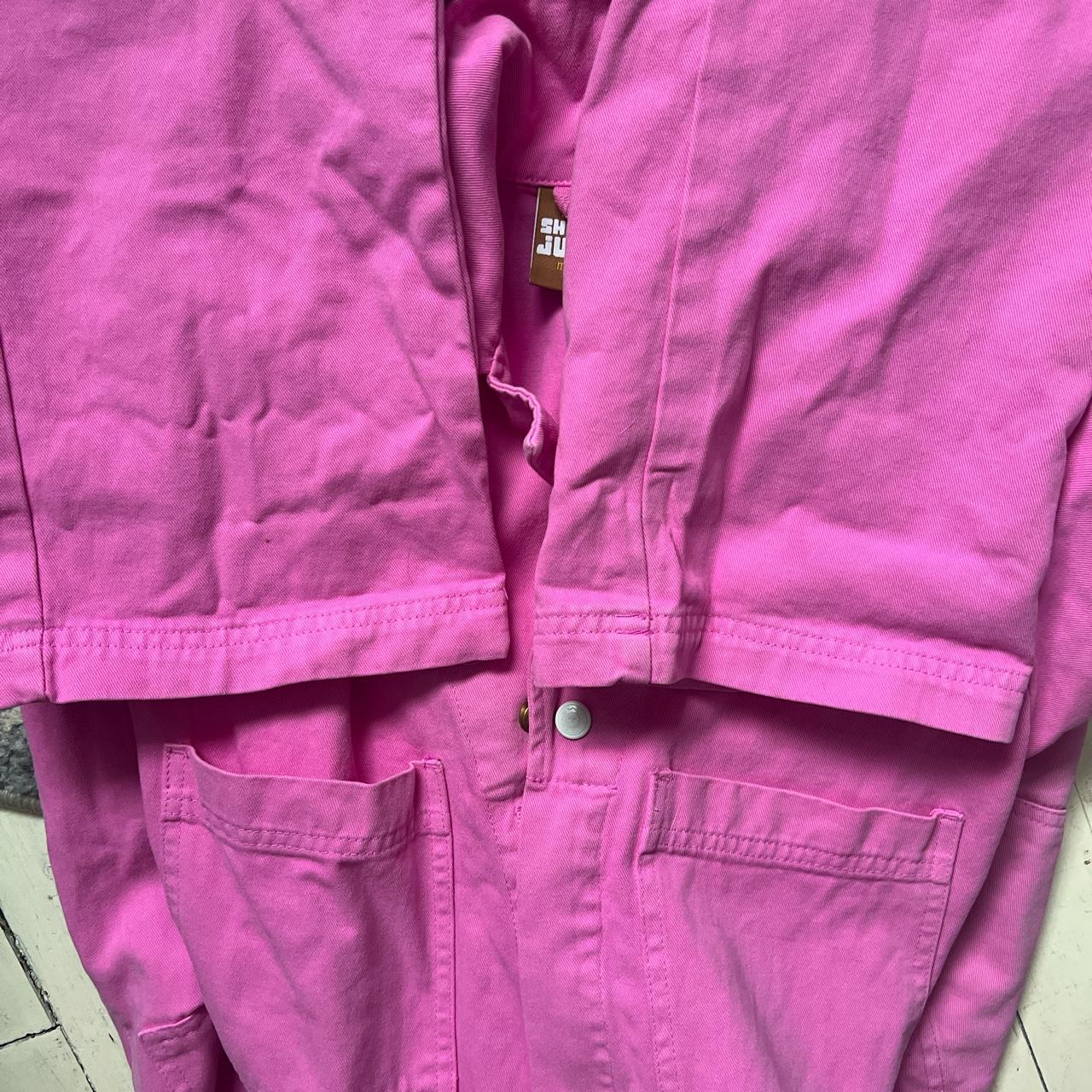 Short Sleeve Jumpsuit - Bubblegum Pink