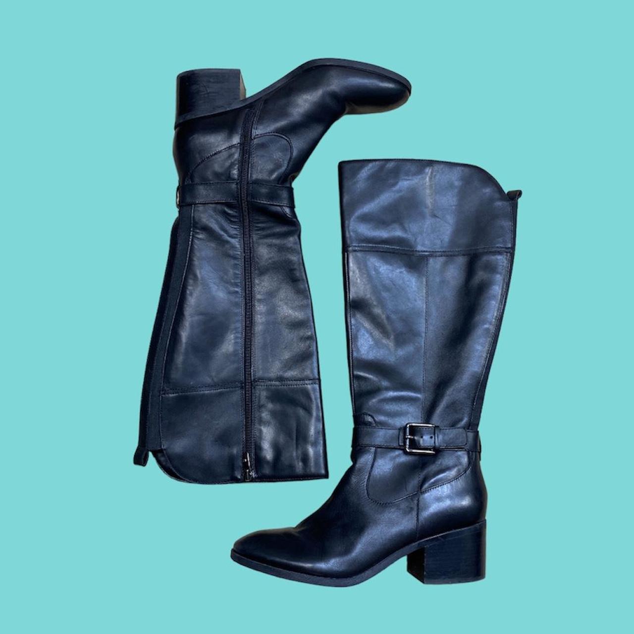 marc fisher cognac boots