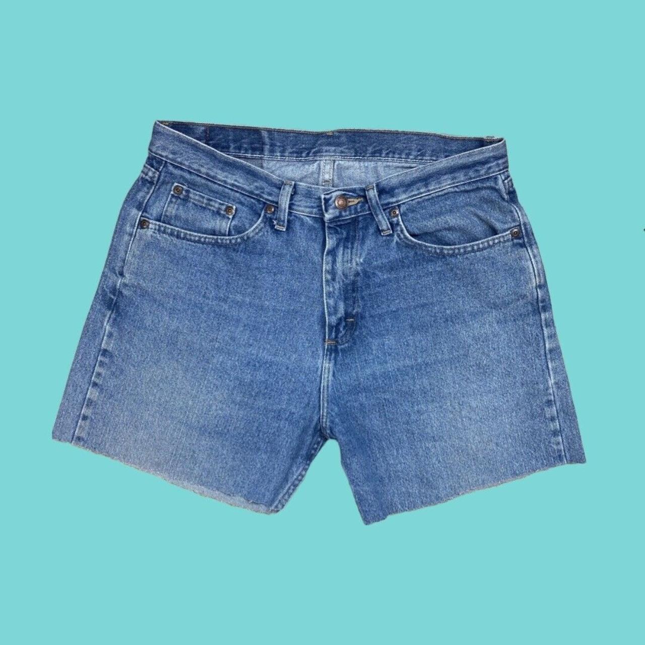 Wrangler Women's Blue Shorts | Depop