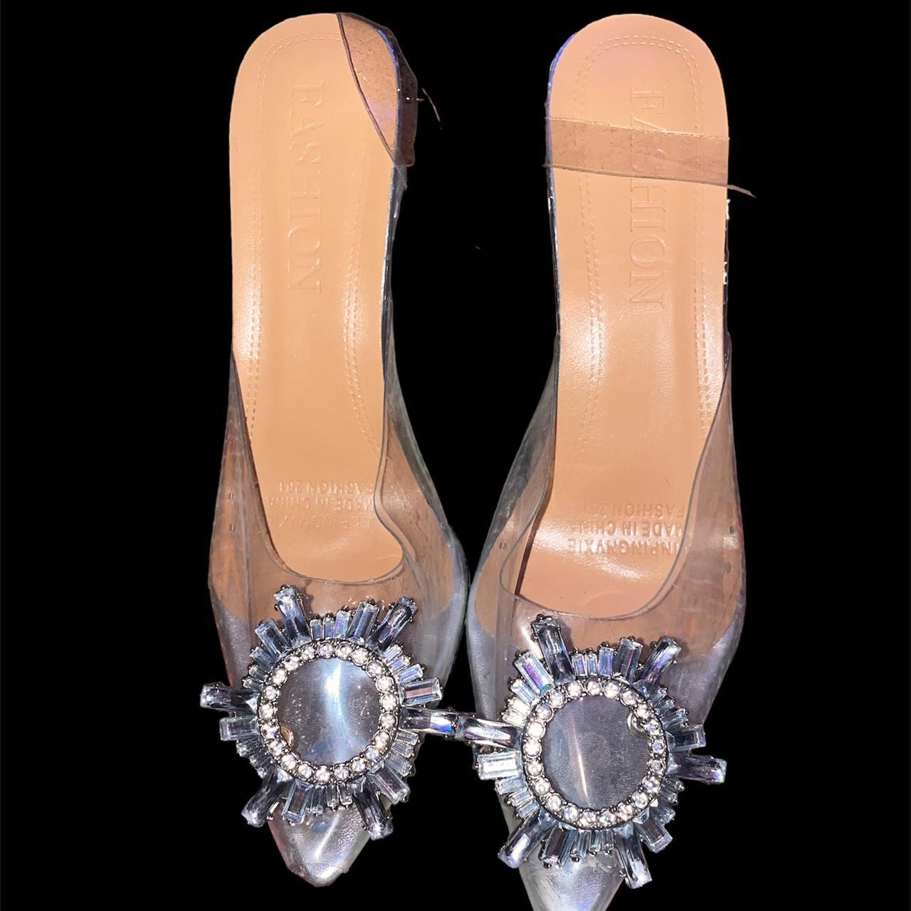 Amina muaddi heels discount cinderella