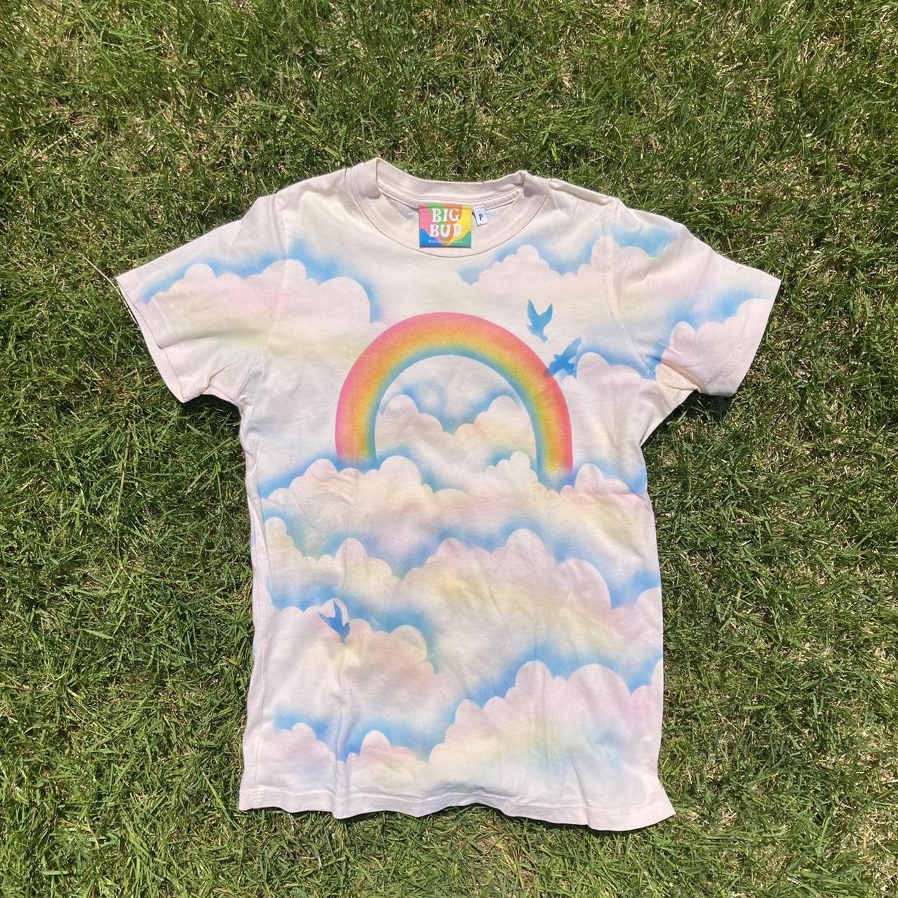 Big Bud Press Cloud Airbrush Shirt XXS Limited Edition