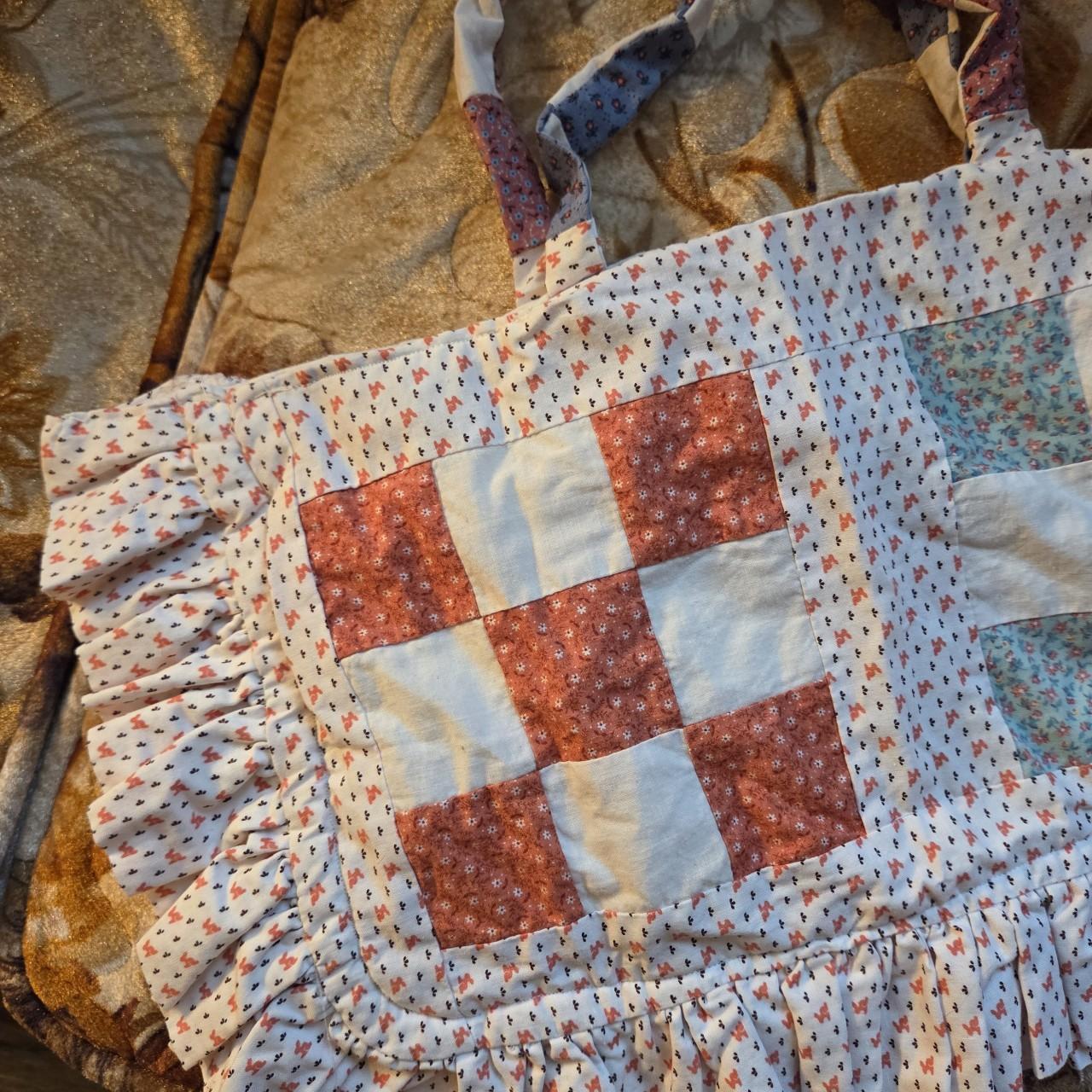 Women's Bag - Multi – Patchwork shoulder bag with… - image 3