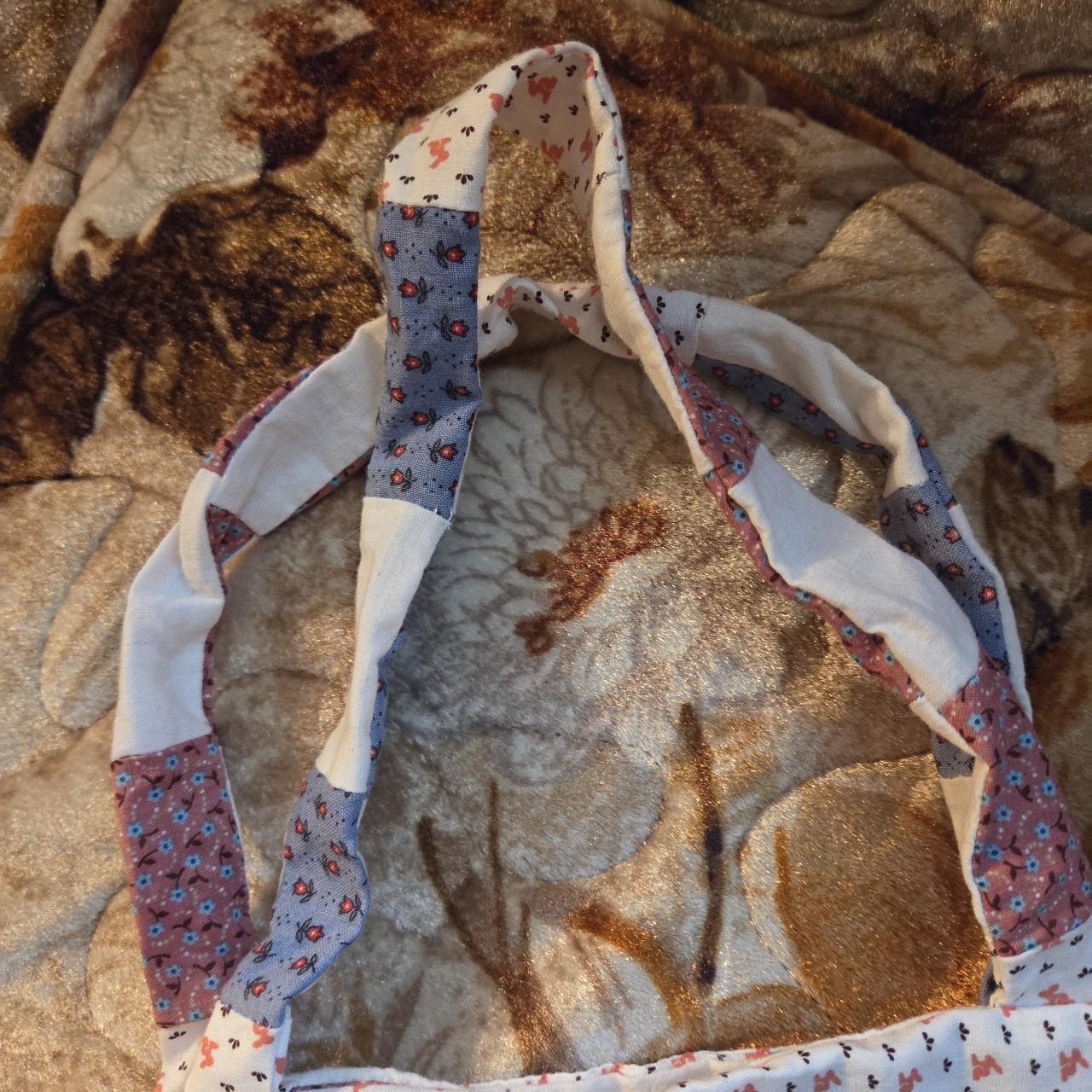 Women's Bag - Multi – Patchwork shoulder bag with… - image 4