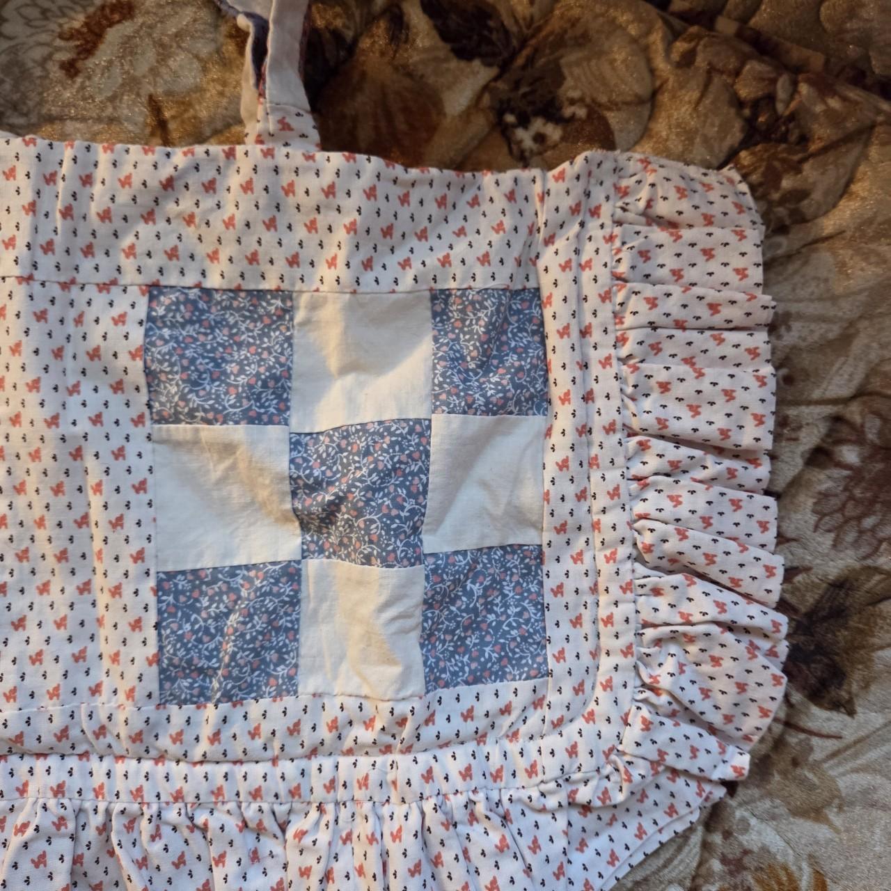 Women's Bag - Multi – Patchwork shoulder bag with… - image 5