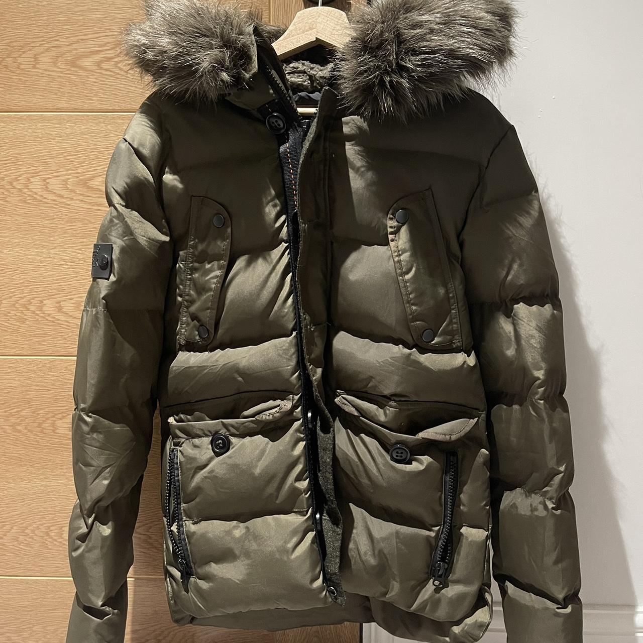 Superdry jacket coat parka Size:... - Depop
