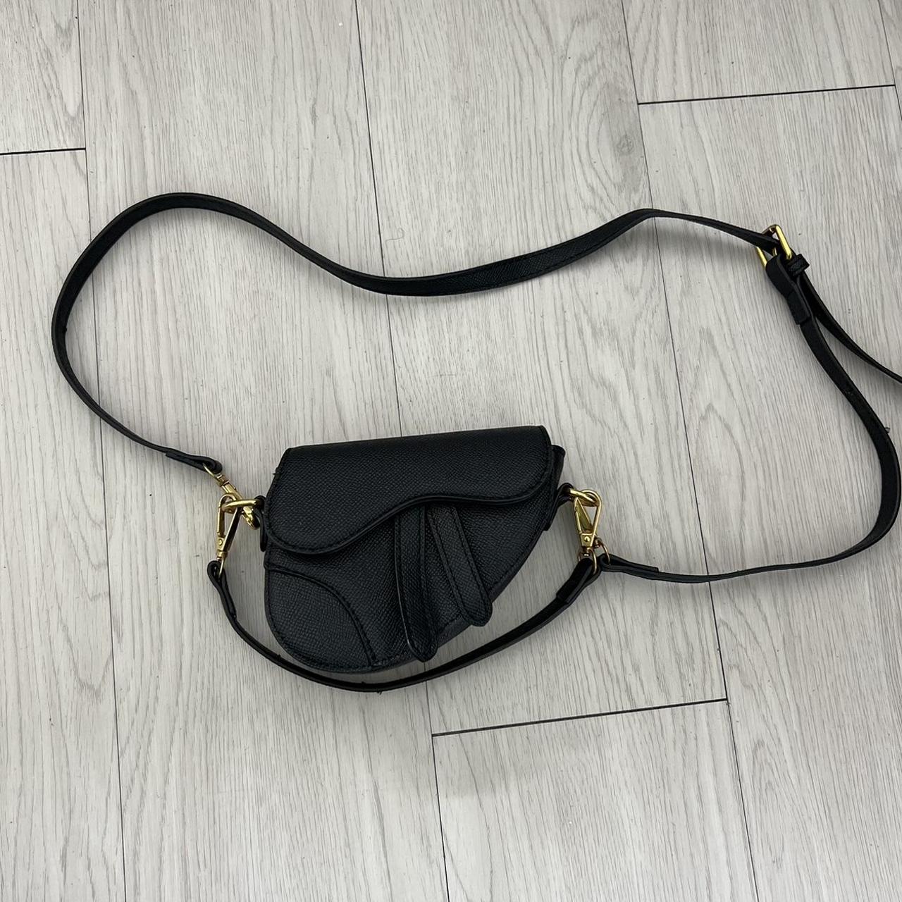 Dior Women's Black and Gold Bag (2)