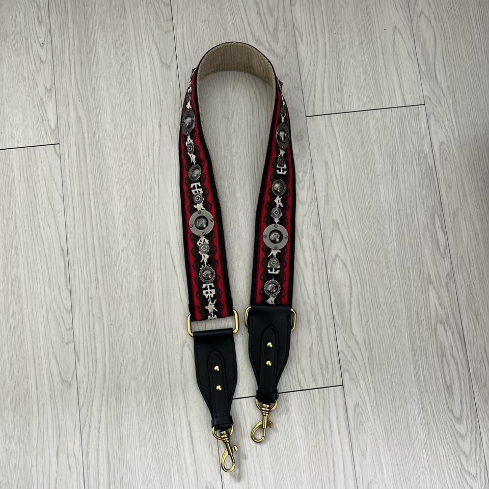 Dior saddle bag online guitar strap