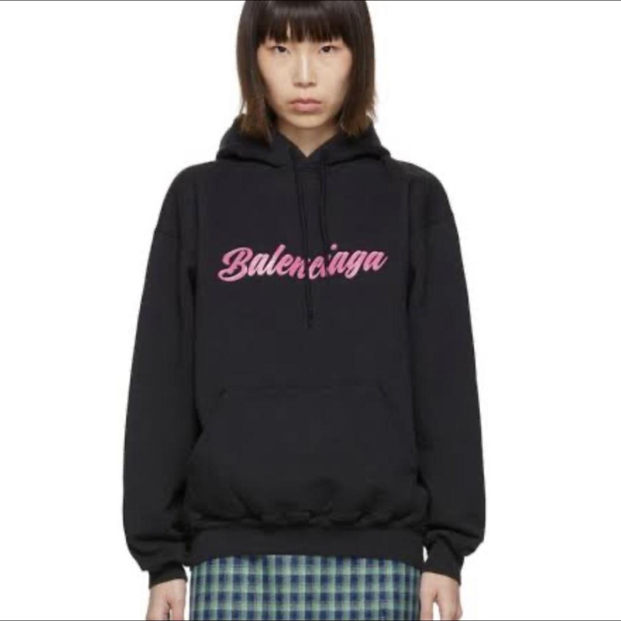 balenciaga girl hoodie
