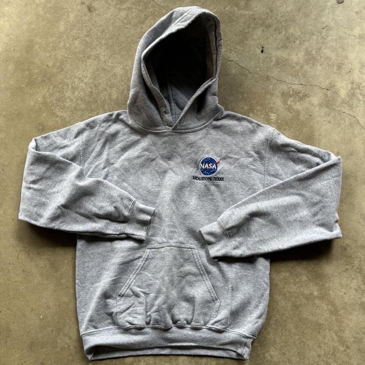 nasa houston texas hoodie size adult s tags for Depop