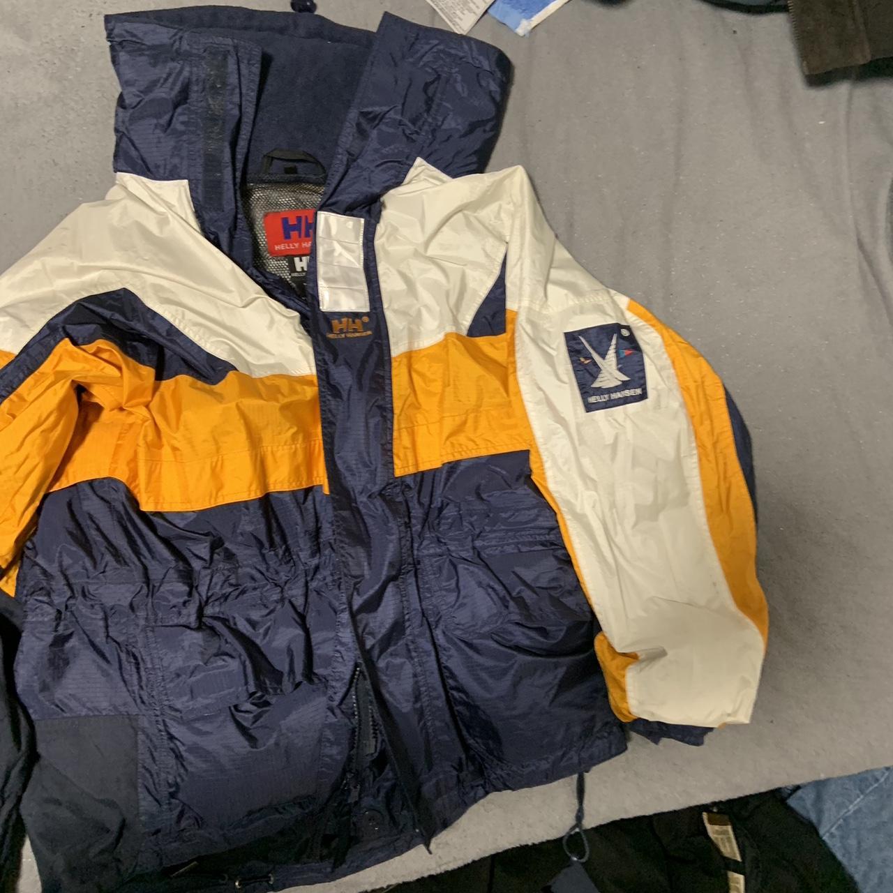 Vintage helly hansen deals sailing jacket