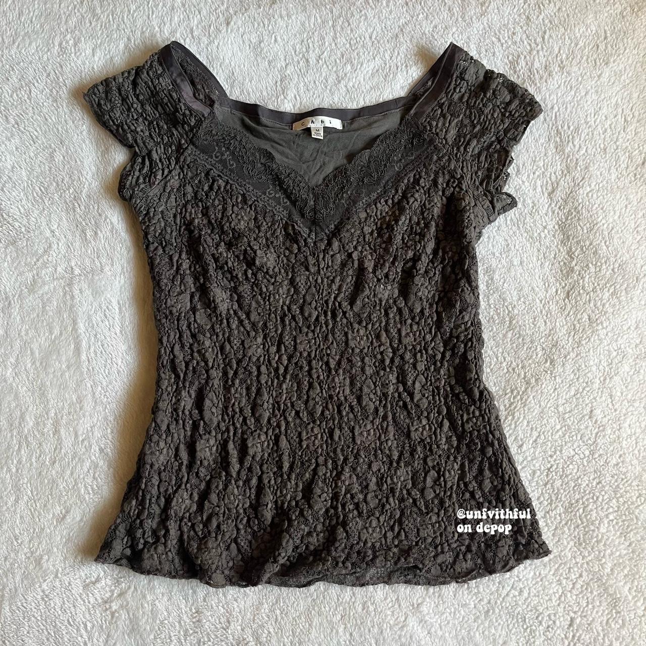 Fairy top ♡ Marked a size medium Brand is Cabi So... Depop