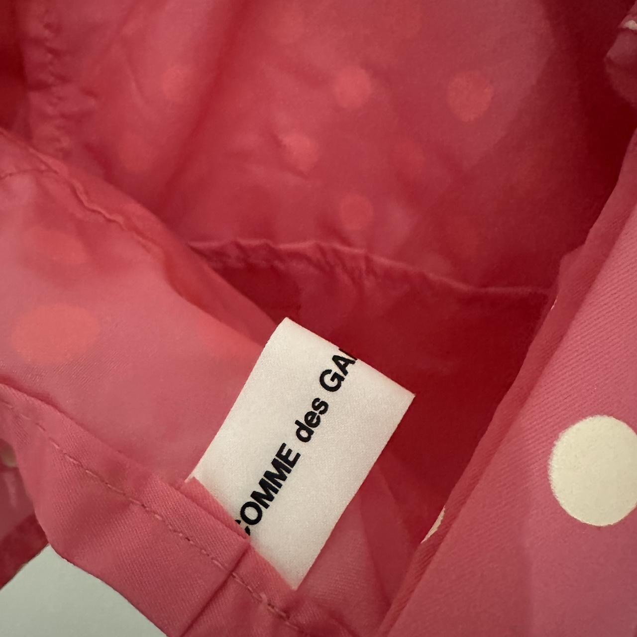 Comme des Garçons GIRL Clutch handle polka dot bag... - Depop