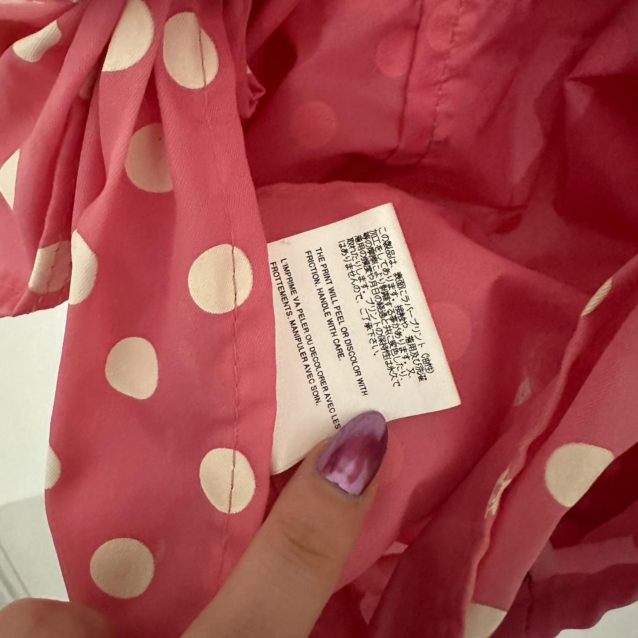 Comme des Garçons GIRL Clutch handle polka dot bag... - Depop