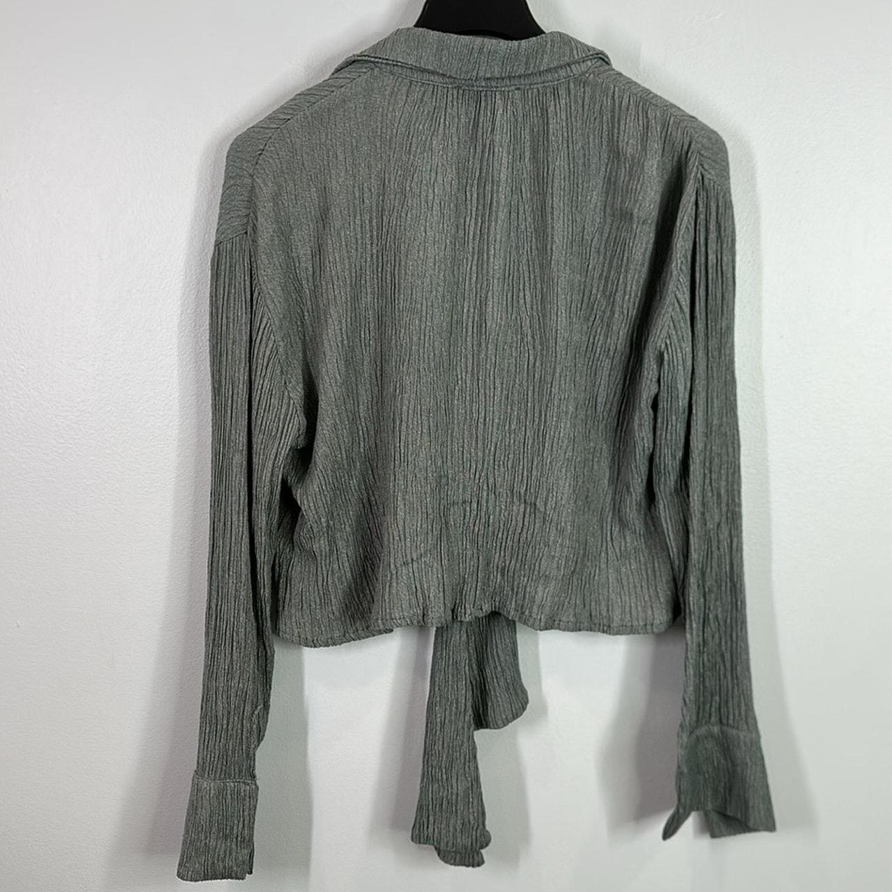 Savannah Morrow Women's Blouse - Grey - M – Savan… - image 4