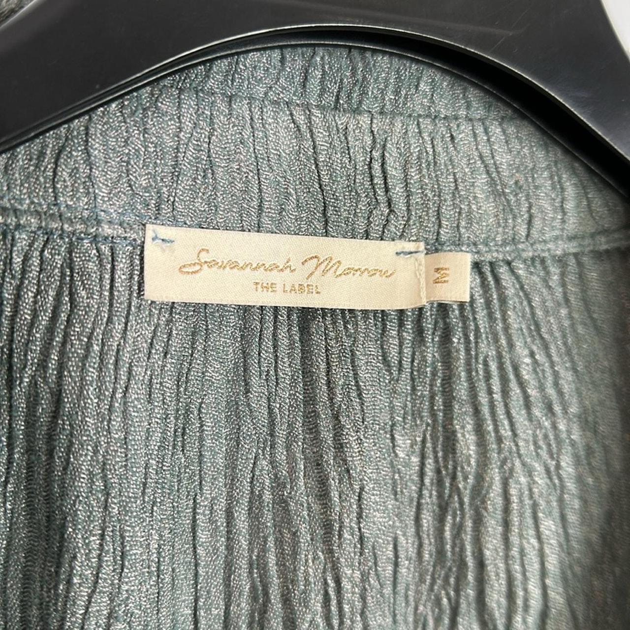 Savannah Morrow Women's Blouse - Grey - M – Savan… - image 2