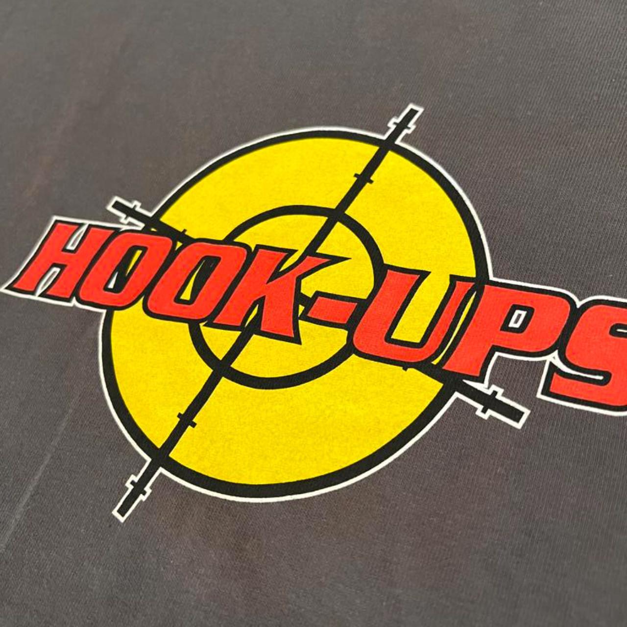 Hook Ups Crosshair Crewneck T-shirt , Hard tag, from