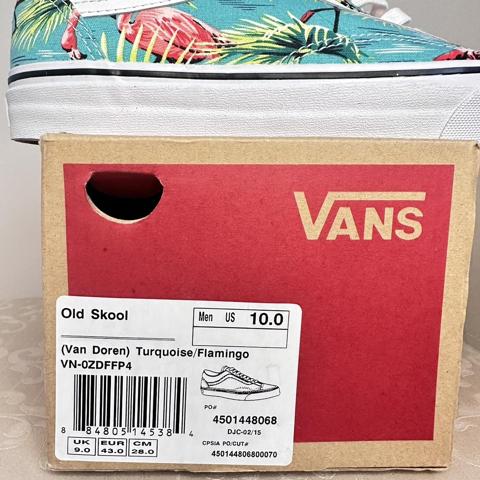 Flamingo vans uk sale