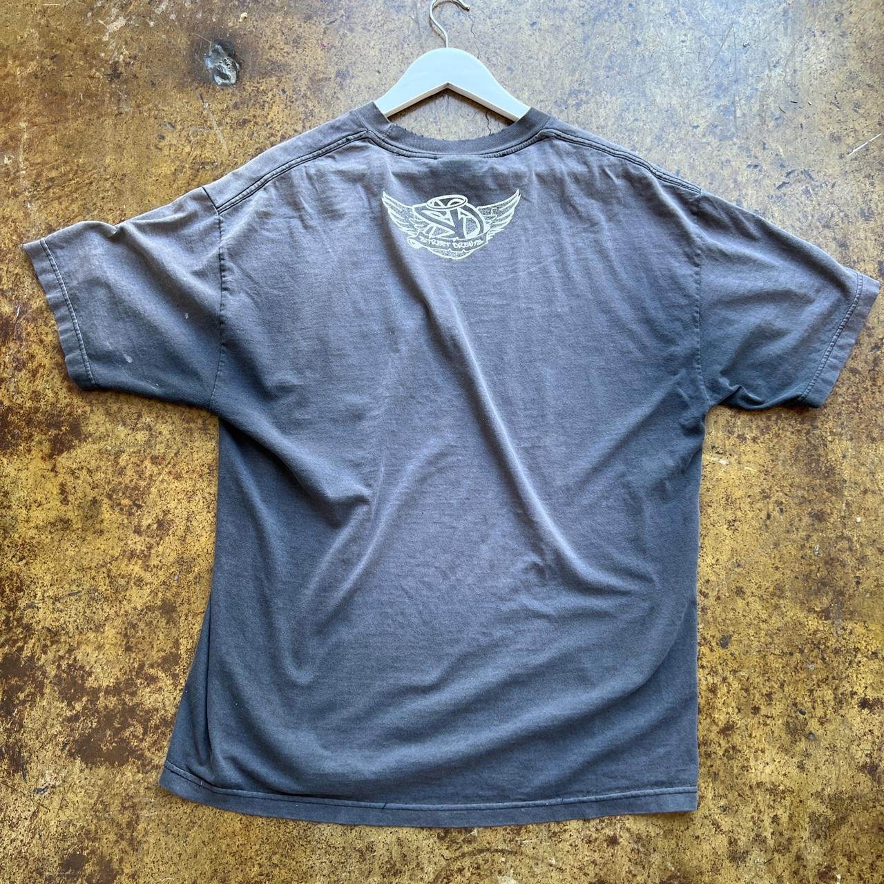 RARE STREET DREAMS SUN DYED TEE SHIRT UPCYCLED SUN... Depop