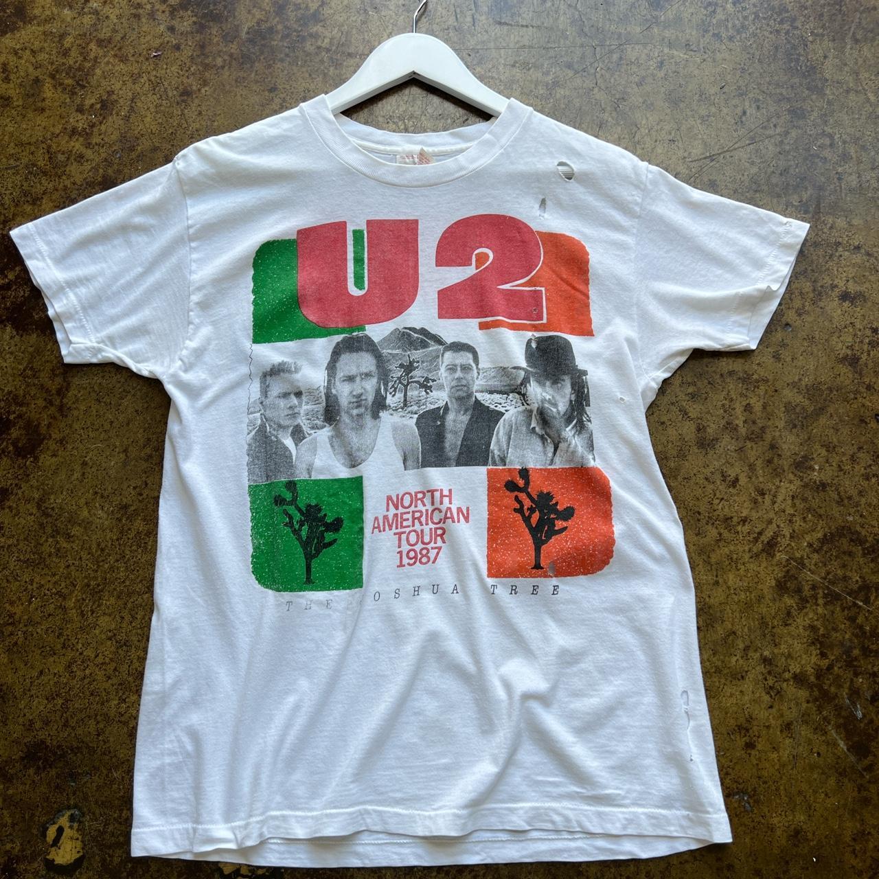 80'S U2 VINTAGE TEE SHIRT, U2 1987 NORTH AMERICAN...