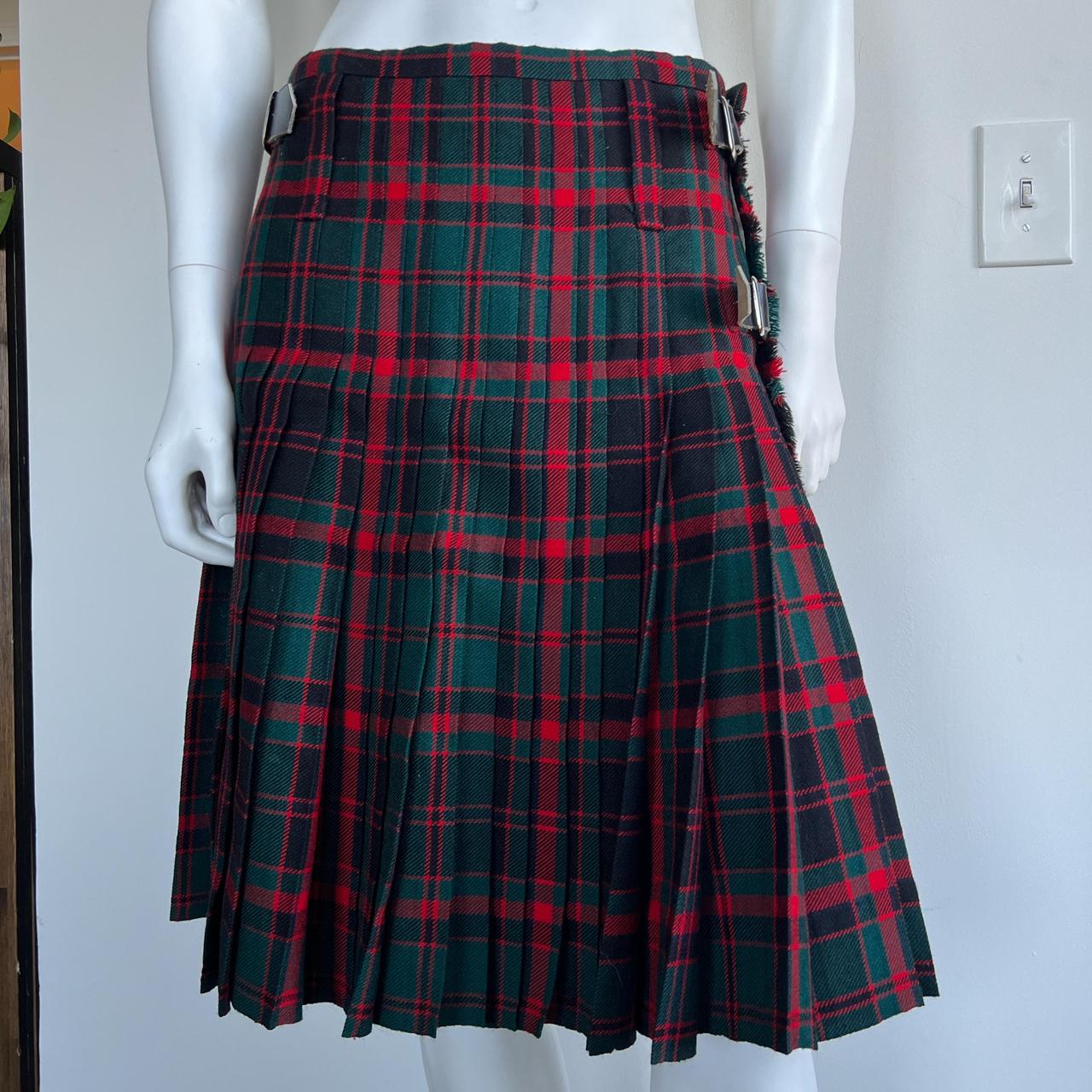 VINTAGE MENS TARTAN PLAID SKIRT MCEWENS OF PERTH. Depop