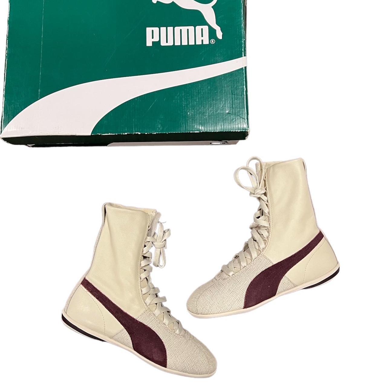 vintage Puma boxing sneakers perfect condition... Depop