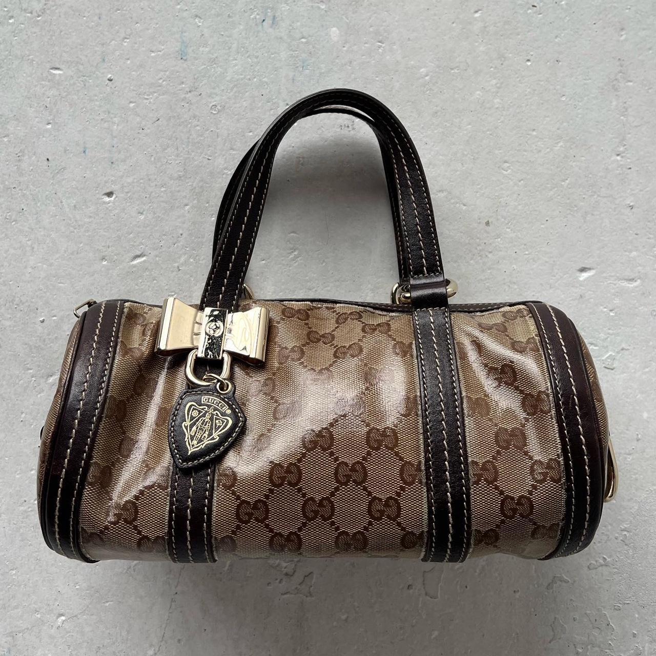 Y2K Gucci Crystal Duchessa Boston bag gorgeous Depop