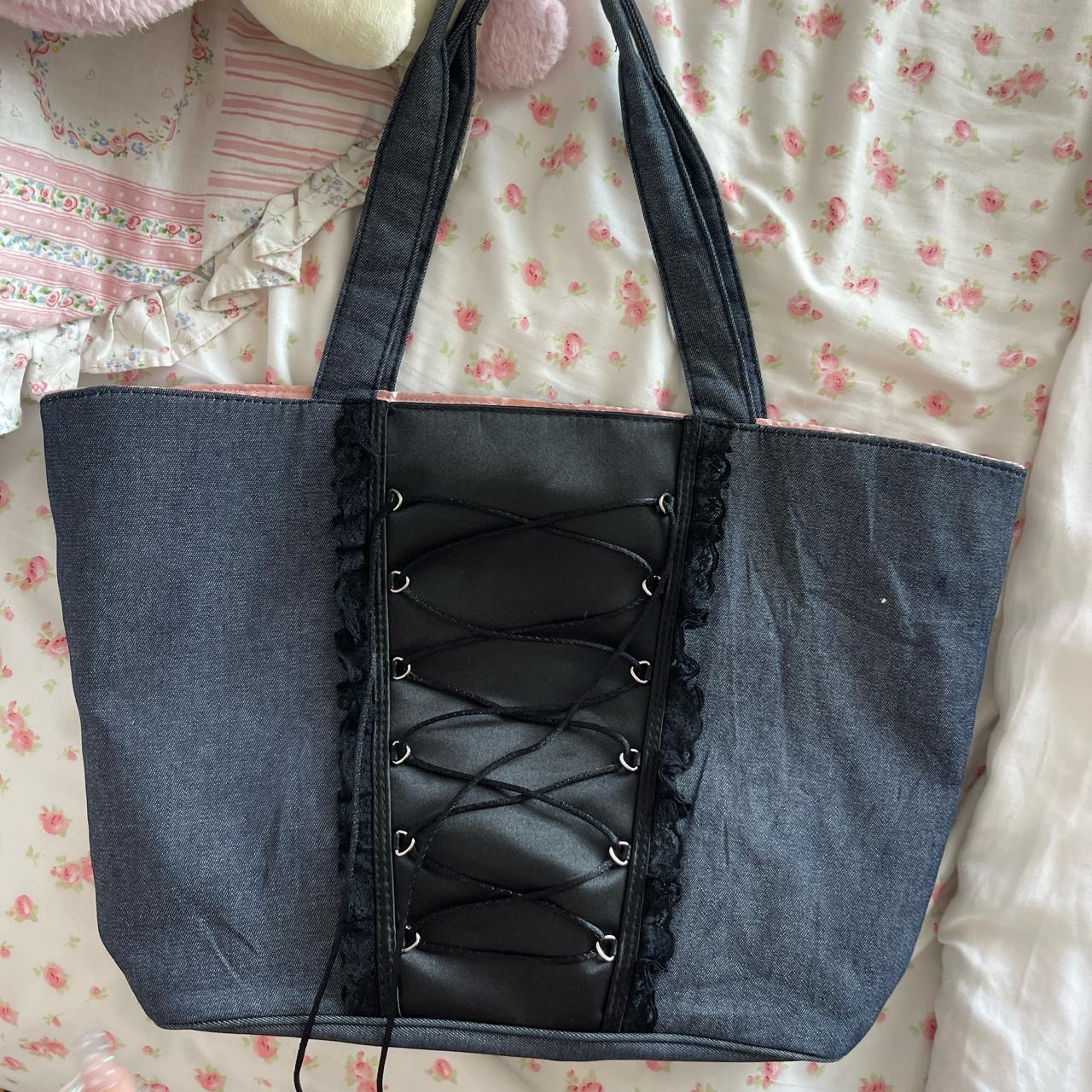 Authentic Victoria's Secret Crossbody bag Grey - Depop