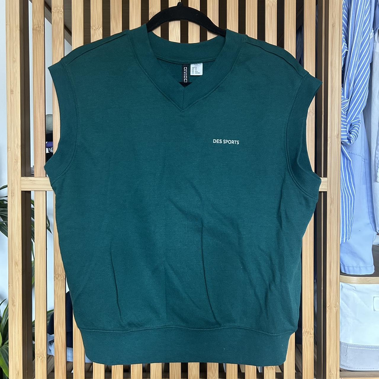 H&M green sweater vest brand new without tags p&p... Depop