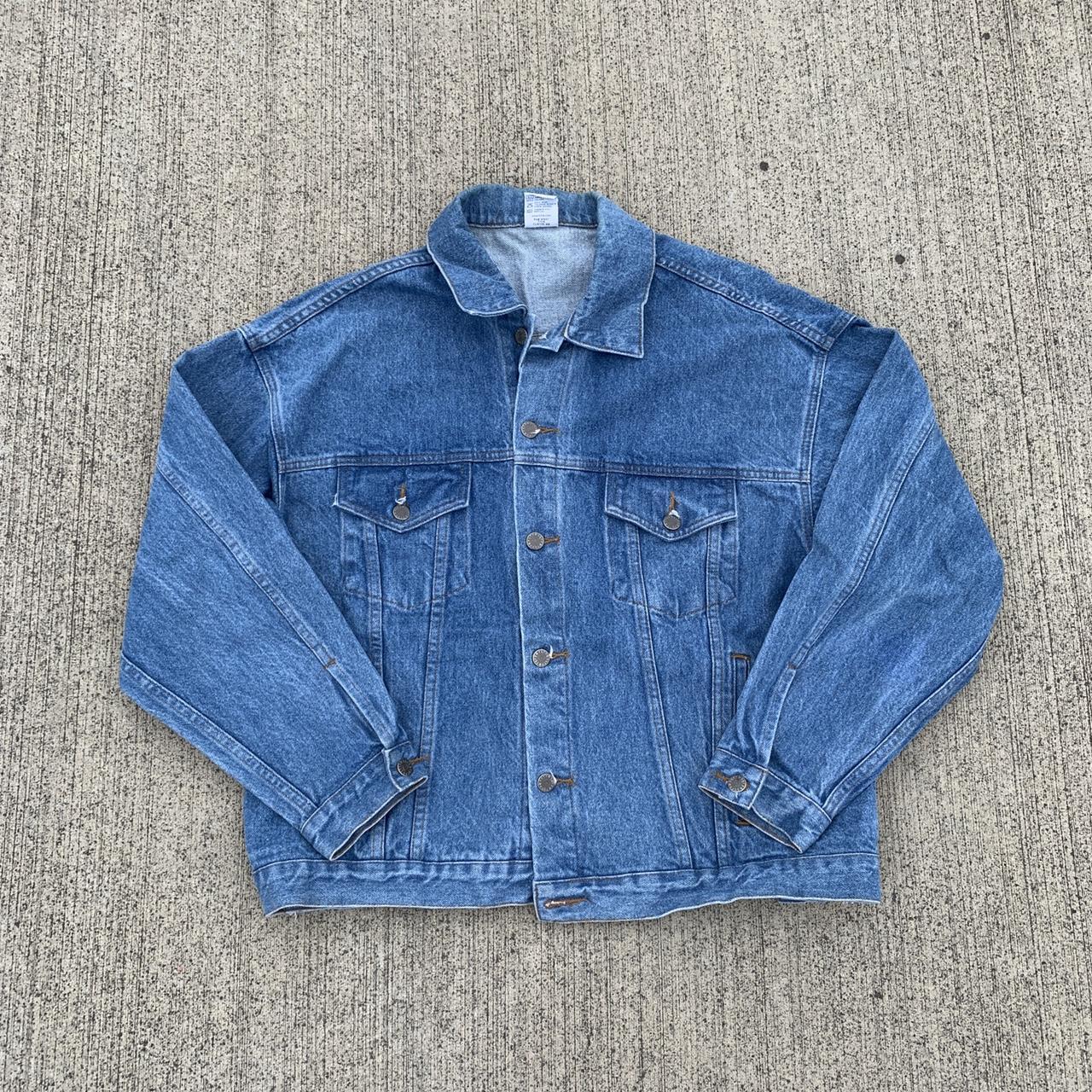 Vintage Eric Clapton denim jacket Tagged size... - Depop