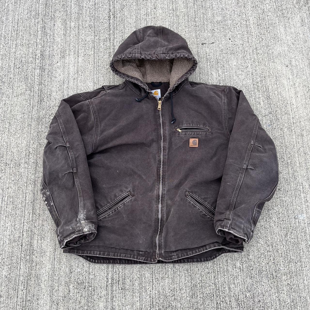 Carhartt Men's Brown Jacket | Depop