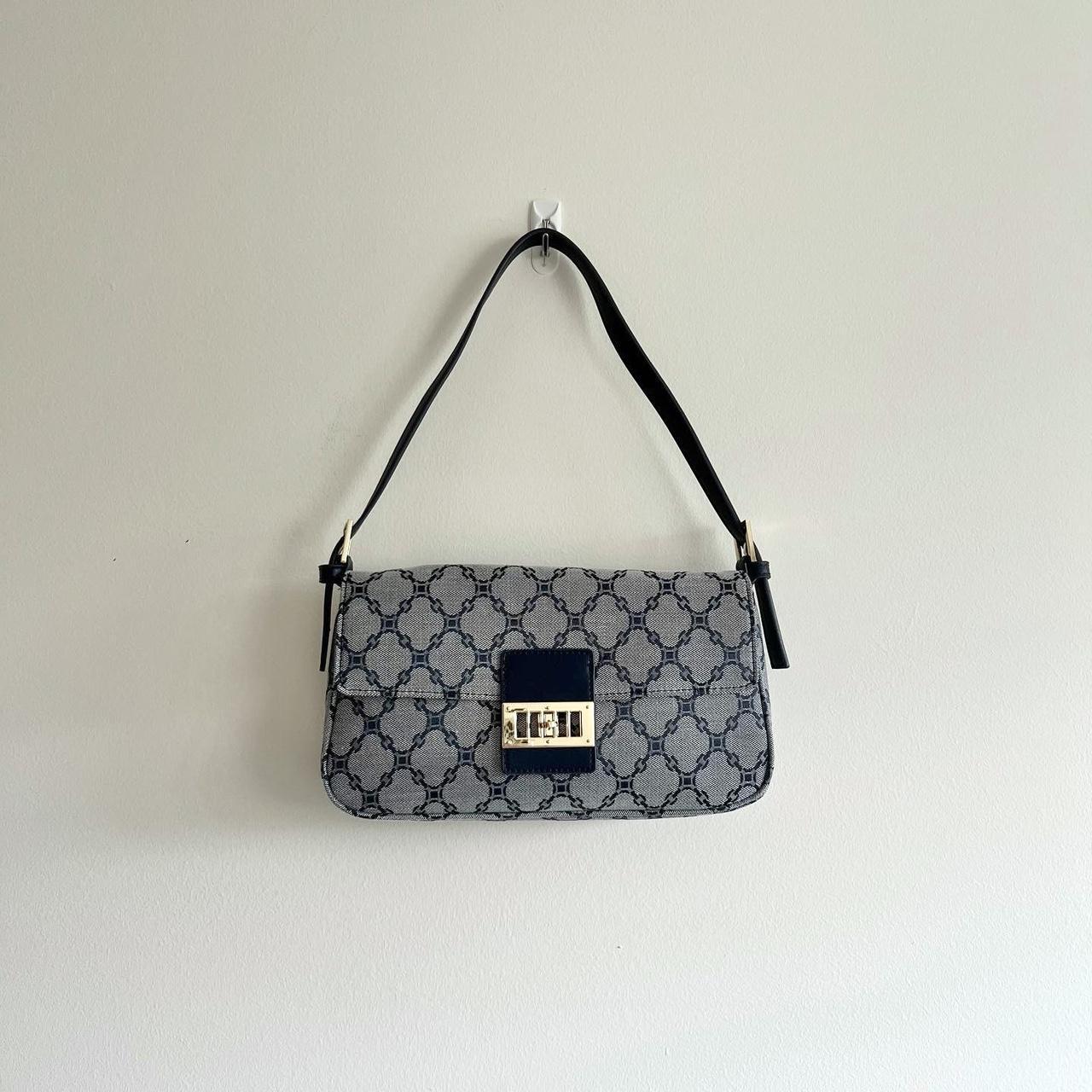 Brightside denim shoulder online bag