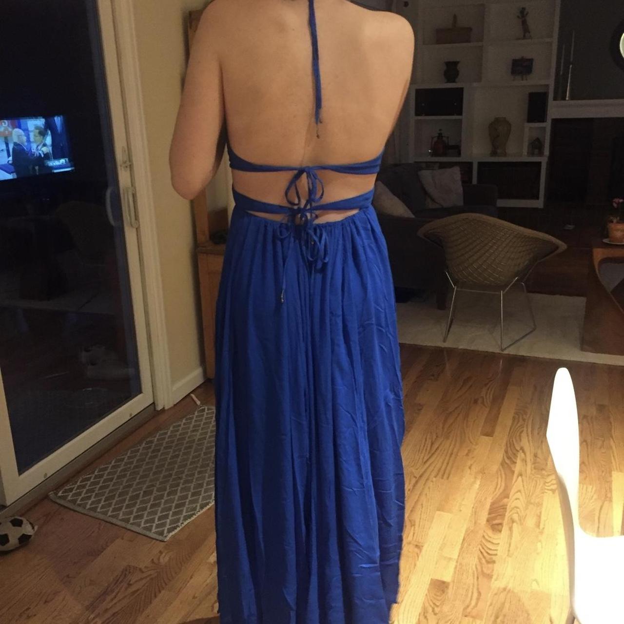 Lille maxi dress blue best sale