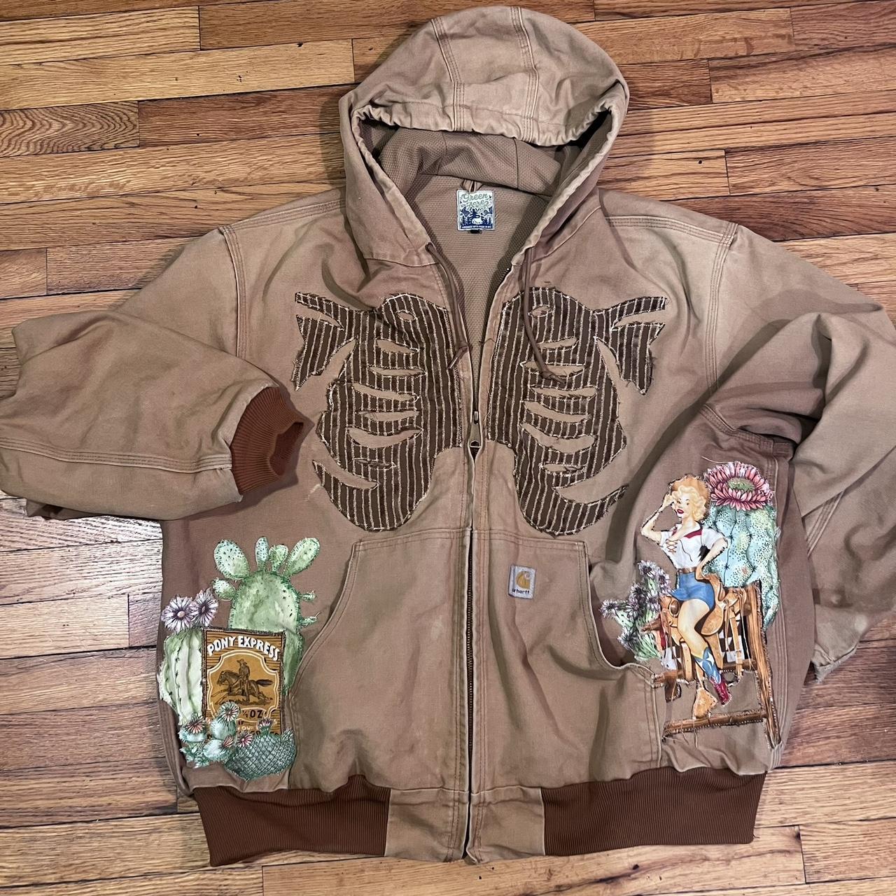 Custom carhartt active jacket by. Depop