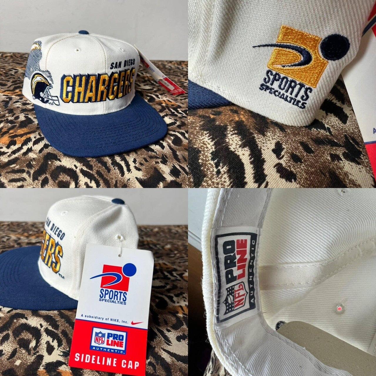 Vintage San Diego Chargers Sports Specialties Shadow Snapback