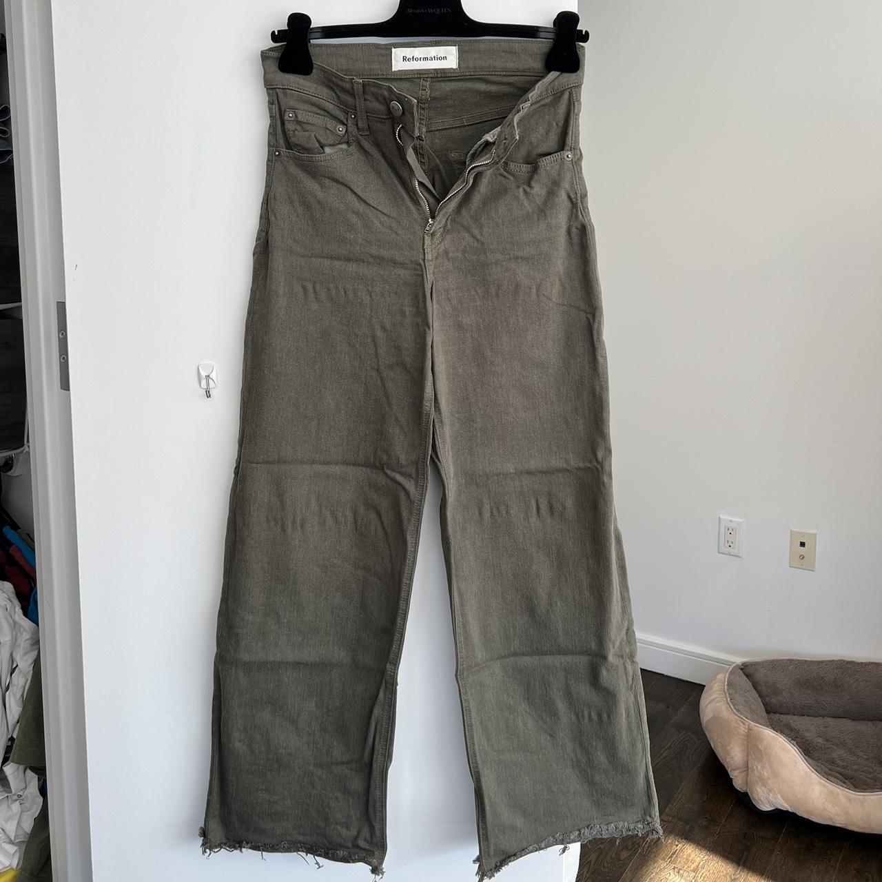 Reformation store flood jeans