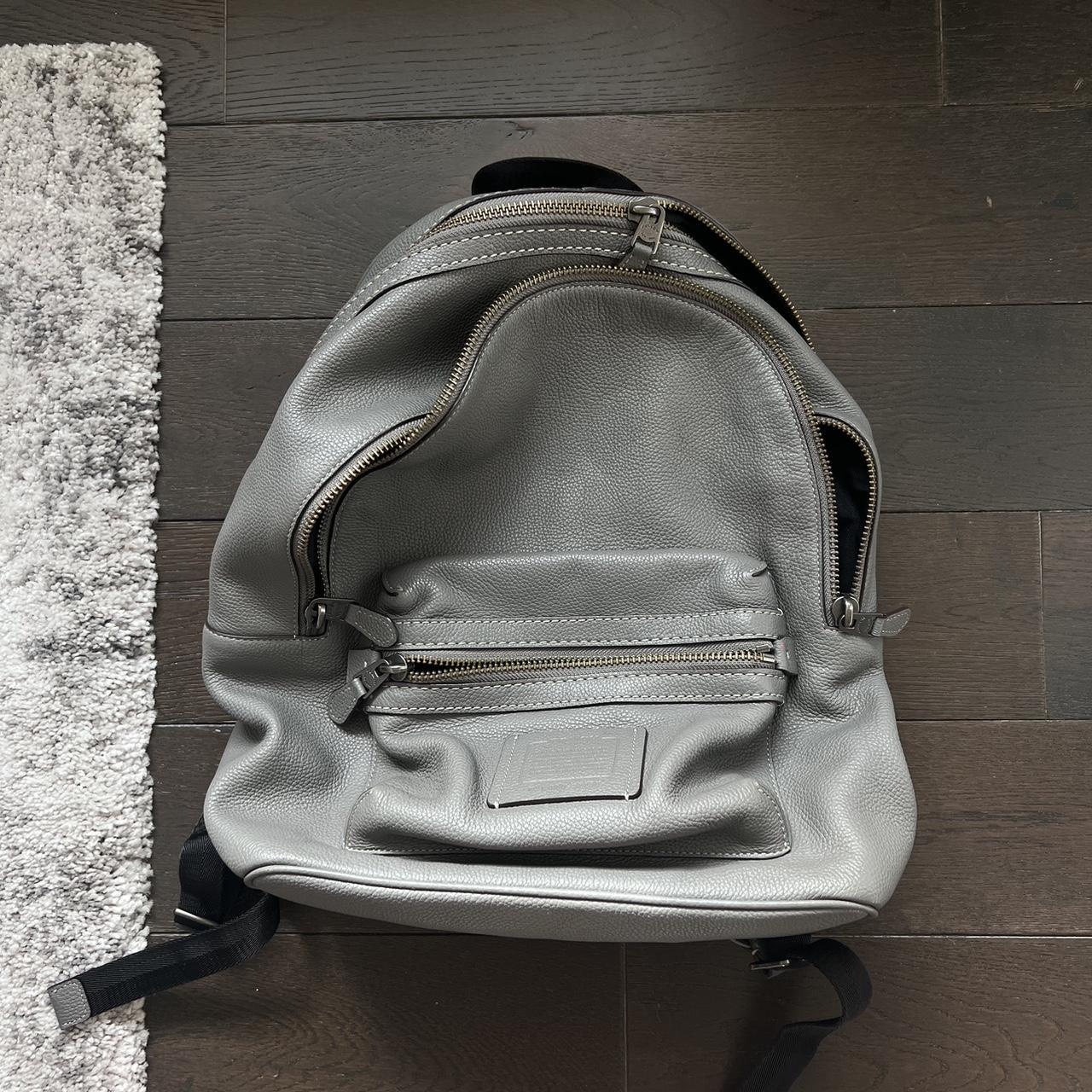 Coach backpack grey fashion