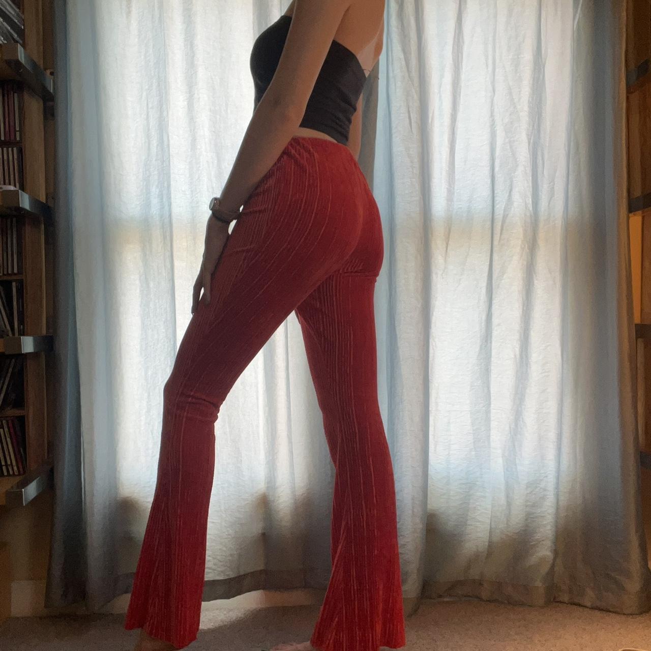 Red corduroy best sale bell bottoms