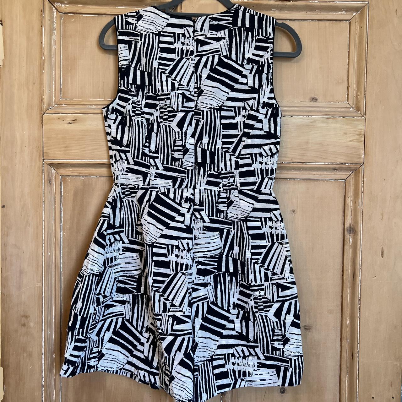 Reiss Playsuit Monochrome playsuit with a culottes... - Depop