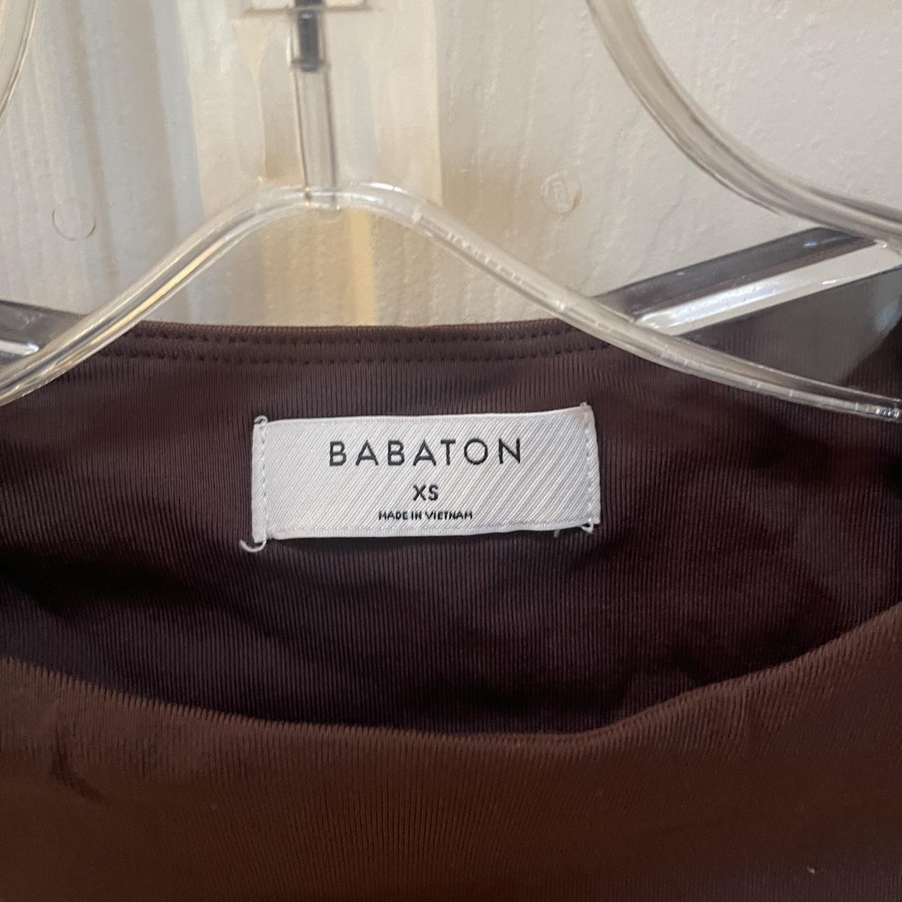 Babaton - Contour Crew Longsleeve Bodysuit Size - - Depop
