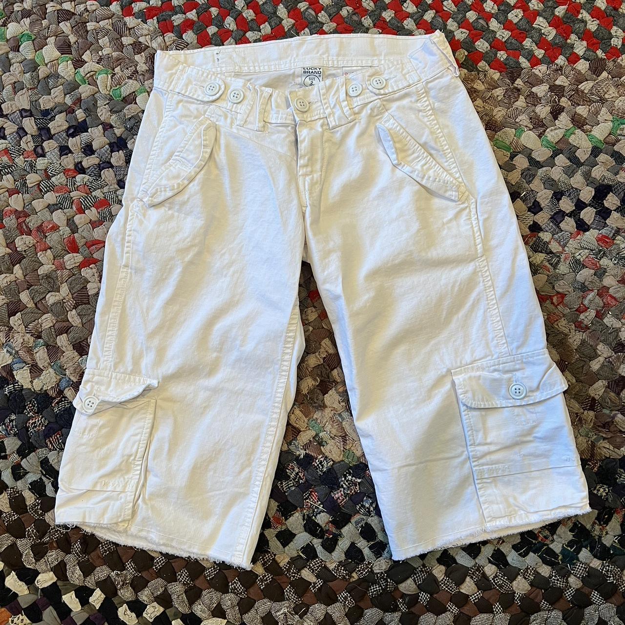 Lucky brand womens cargo hot sale shorts