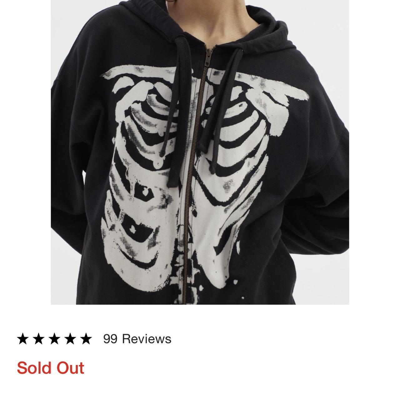 Urban Outfitters Skeleton Zip Up Brand new with tags... - Depop