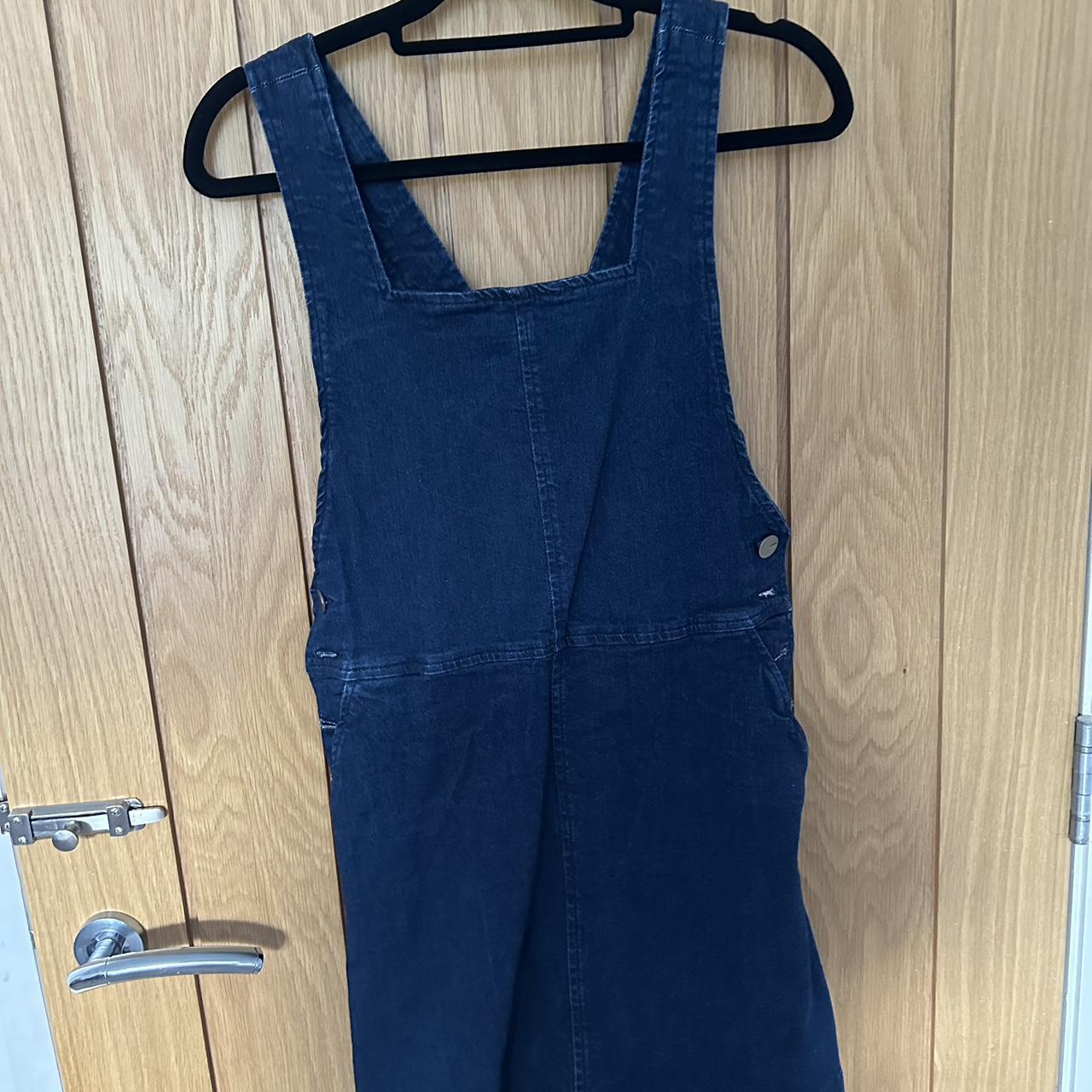 Oasis denim pinafore dress