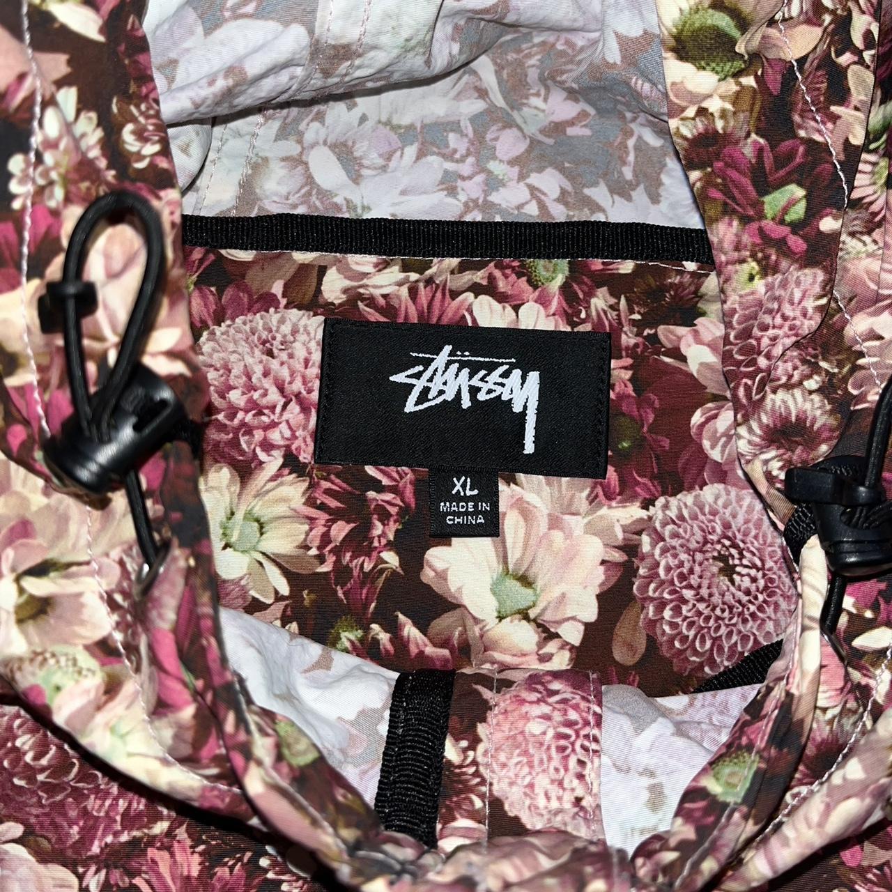 Stüssy Floral Beach Shell Nylon Size XL Immaculate | Depop