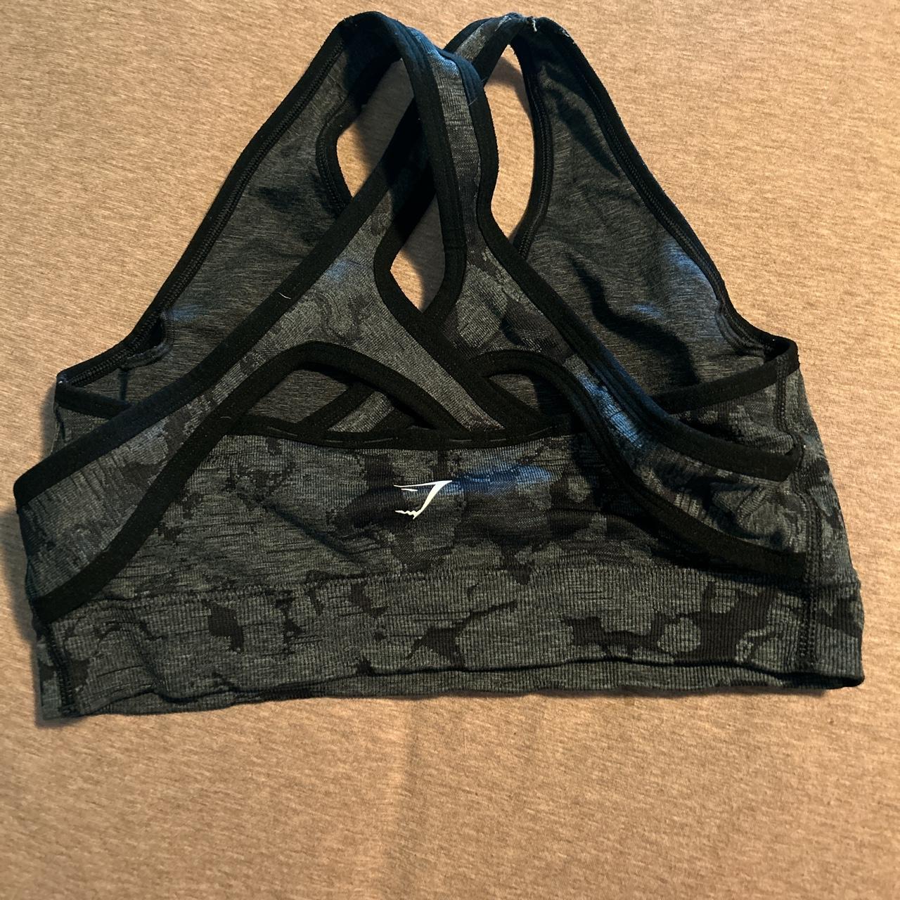 Gymshark adapt camo seamless sports bra - - Depop